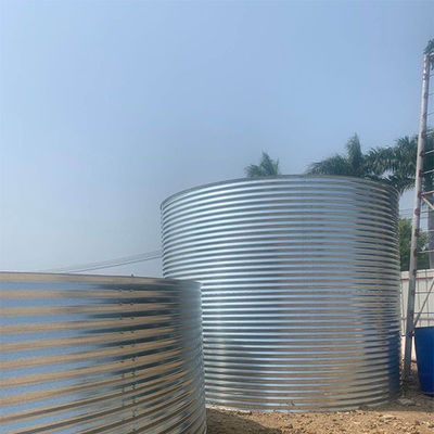 qualità  RAS Cultivating Lvju Hot Dipped Galvanized Stock Tank Corrugated Steel Water Tank Bowl fabbrica