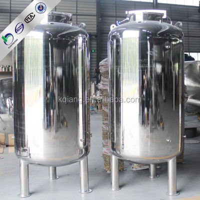 qualità  Water treatment for sale stainless steel water storage tank 1000l with good price fabbrica